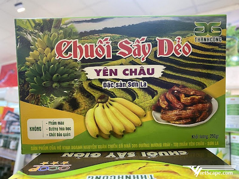 Chuối dẻo Yên Châu